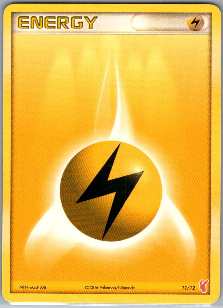 Lightning Energy (Plusle) 11/12 Non Holo EX Trainer Kit 2 - Pokemon Card - NM