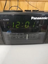 Vtg Panasonic Ambiance RC-X220 Alarm Clock AM FM Radio Tested Working