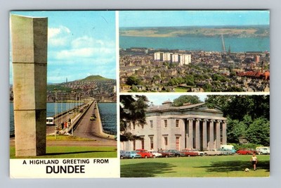 United Kingdom- Dundee Greetings Tay Bridge Souvenir PC Vintage c1975 Postcard