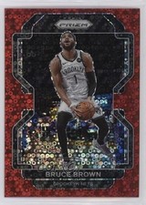 2021-22 Panini Prizm Fast Break Red Prizm 99/100 Bruce Brown #230 7n6
