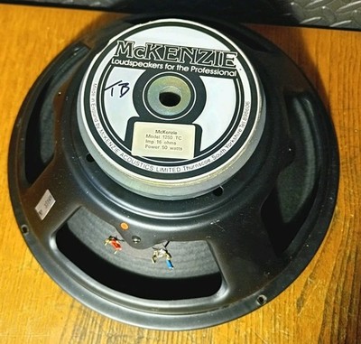 12'' McKenzie 1250-TC Lautsprecher 16 Ohm 50 W Dual konzentrisch Full Range Treiber GETESTET