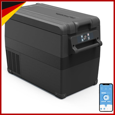 Kühlbox Kompressor 40L 12V Tragbar Mini-Kühlschrank Gefrierbox für Auto Camping