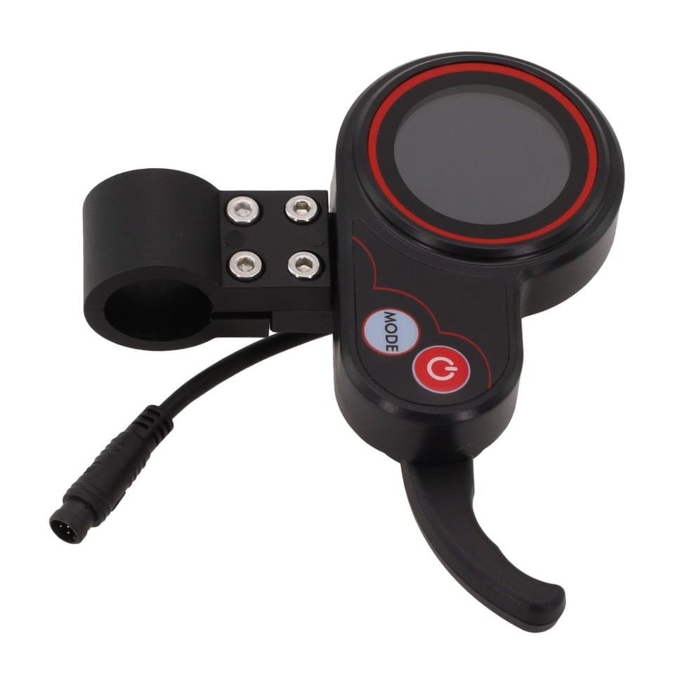 Display LCD A Farfalla Per Scooter Elettrico – Pannello Strumenti 6 Pin, Schermo LCD | Per Bici E Scooter Elettrici, Facile Installazione, Materiale ABS