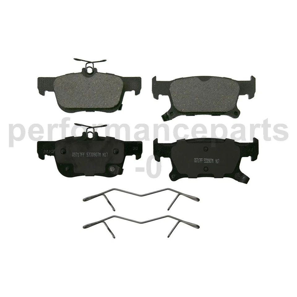 Juego de pastillas de freno de disco trasero rotor de freno de disco para Buick Envision 2016-2019 Foto 4 de 4