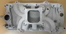 Edelbrock 5061 Bb Chevy Oval Port Torker Intake Single Plane 4150 Flange