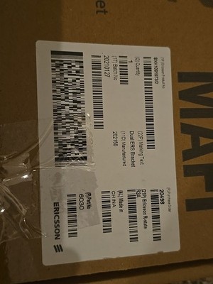 NEW Ericsson Dual ERS Bracket:  SXK1091973/2