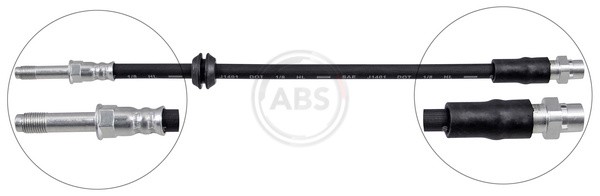 Rear A.B.S. SL 1366 Brake Hose for BMW