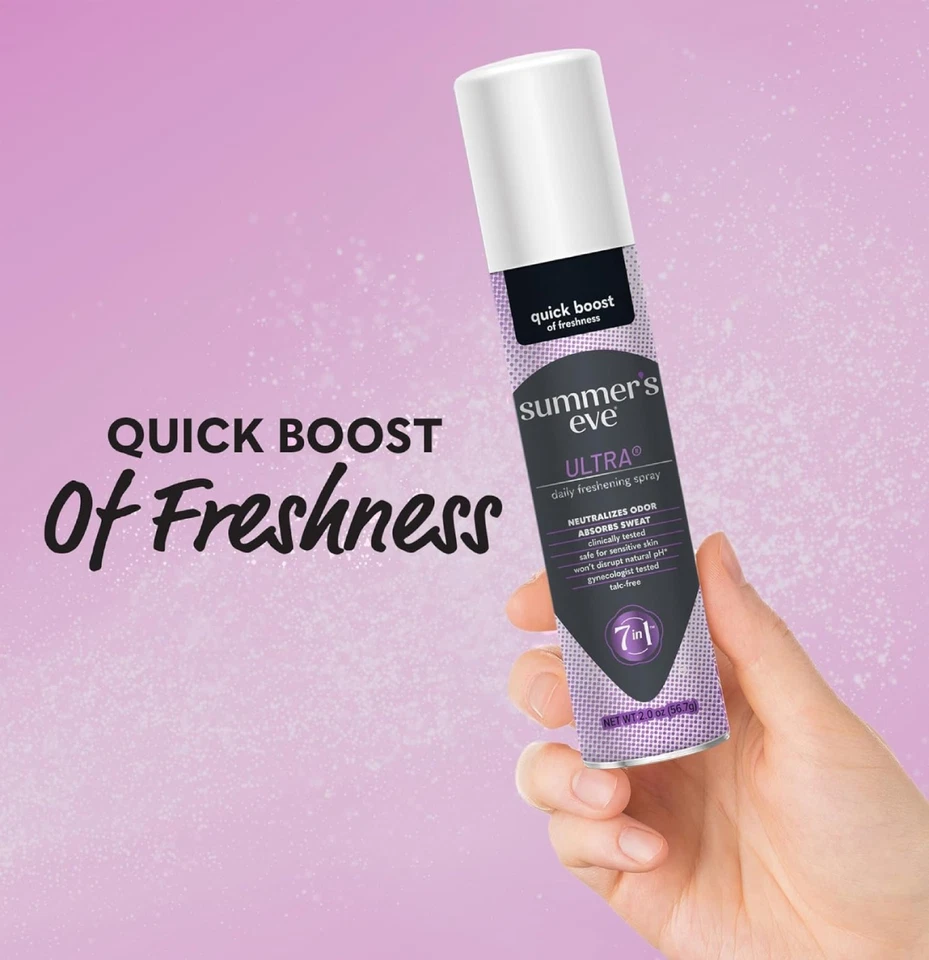 Summer'S Eve Ultra Daily Active Feminine Spray, 2 Oz, 3 Pack - Image 2 of 4