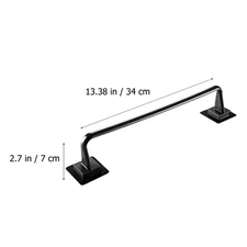 2 Pieces Bathroom Shelf Towel for Wall Rack Racks Stands Hanging Storage