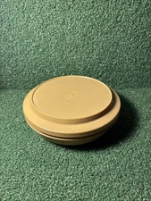 Vintage Tupperware Green Seal N Serve Bowl 1206-15 with Lid 1207-41 Made In USA