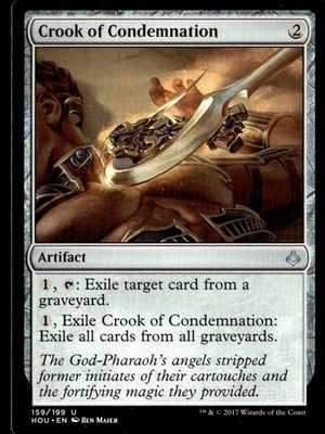 2017 Hour of Devastation Crook of Condemnation Expansion/Uncommon #159