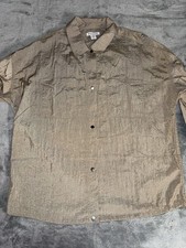 Athleta Women  s Lunar Sheen Snap Shirt Jacket Size Medium NWOT