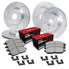 WGUH2-76094 R1 Concepts Brake Disc and Pad Kits 4-Wheel Set Front & Rear