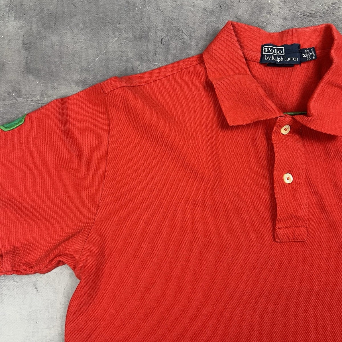 Rare! Polo Ralph Lauren County Embroidered Big Logo 2 90s | eBay