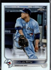 2022 Topps Chrome #122 Hyun-Jin Ryu Refractor