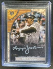 2025 Topps Museum Reggie Jackson Framed Auto Autograph Silver #/25 Yankees