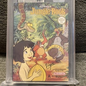 Jungle Book Nintendo Nes PAL A CIB UKG 80+ Near Mint+ #1 Highest Graded Globally