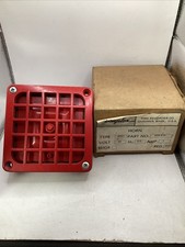 Simplex 4051 Part No. 624-615  Fire Alarm HORN 24 Volts .1 Amps Hz DC Red - Fire Alarm Part