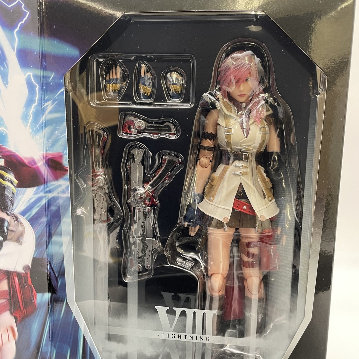 Dissidia Final Fantasy Play Arts Kai Lightning PVC Figure From
