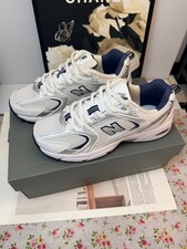 CHAUSSURES DE COURSE SPORT NEW BALANCE 530 BLANC ARGENT BLEU