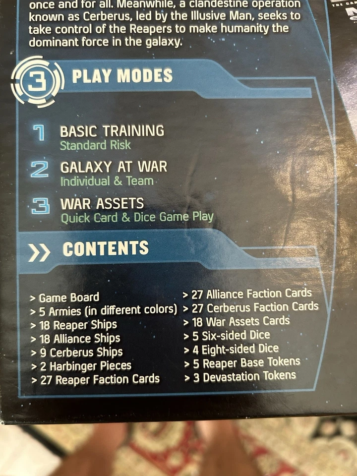 RISK Mass Effect Galaxy at War Edition Board Game - Missing some pieces - Image 4 of 4