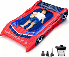 Extra Large Inflatable Toddler Travel Bed with Electric Pump for Kids