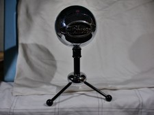 Blue Snowball microphone Aluminum Silver Chrome With USB cable