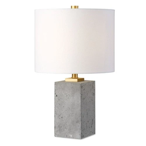 DREXEL MODERN FARMHOUSE STYLE STAINED CONCRETE ACCENT TABLE LAMP 29237 - Picture 2 of 4