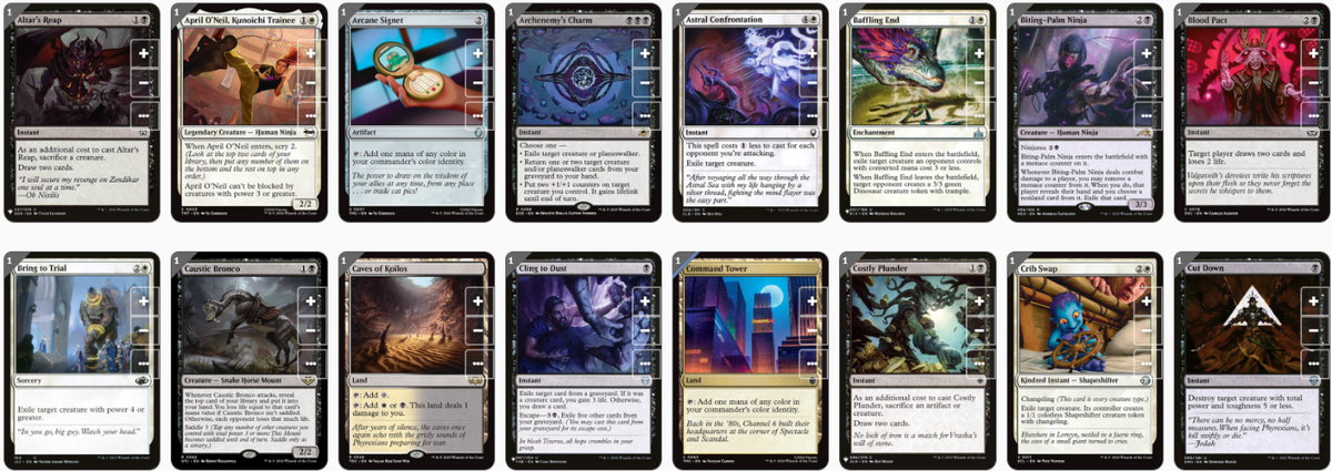 Dark Leo & Shredder Custom Commander Deck MTG EDH Orzhov Ninjas