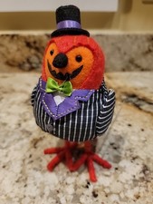 Target Hyde  EEK 2024 Halloween Featherly Friends Fabric Bird "Gourdon" - NWT