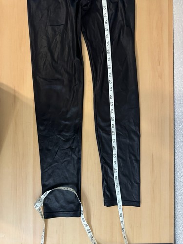 Large Black Legging Pants Women's New Mix Black Stretch Pants - Picture 6 of 7