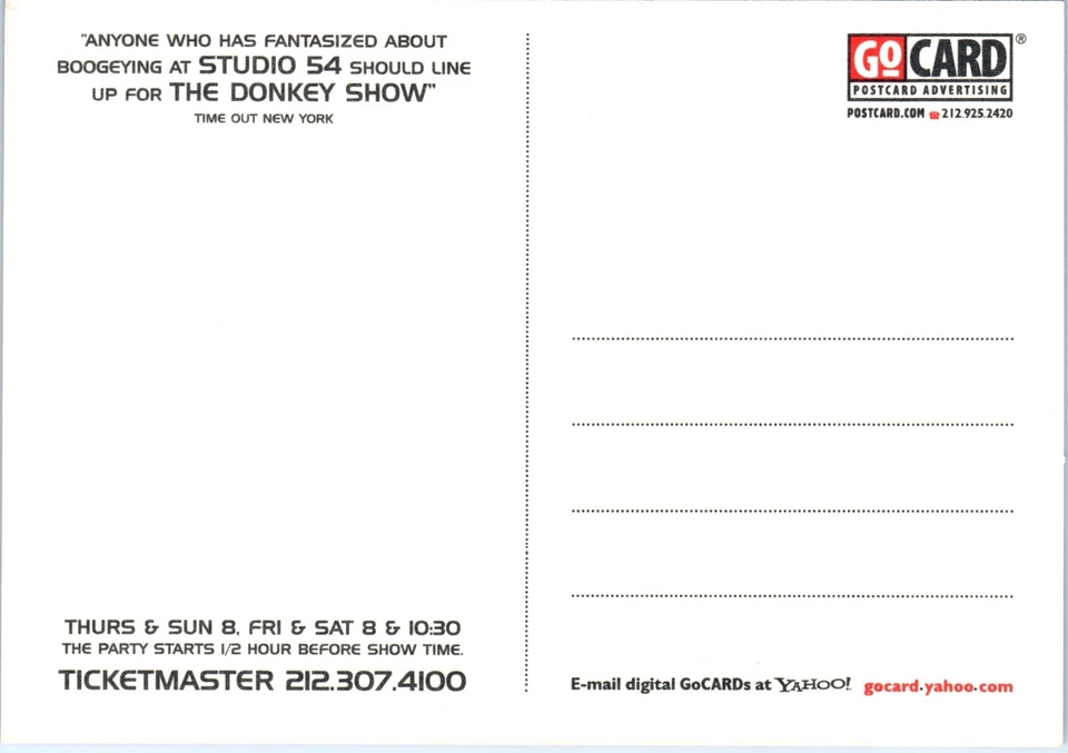 Vintage Postcard The Dokney ShowClumb El Flamingo New York NY - Image 2 of 3