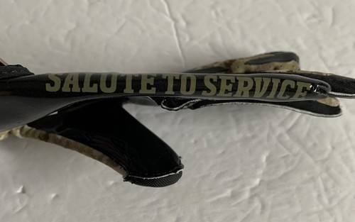 Nike Vapor Jet Youth NEW w/Tags Salute to Service Camo Football Gloves Size M - Picture 11 of 12