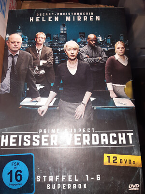 PRIME SUSPECT HEISSER VERDACHT STAFFEL 1-6 / SUPERBOX / DVD