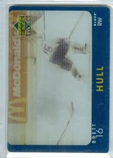 Brett Hull 1997-98 Upper Deck Diamond Vision Lenticular Card #25 Blues '97