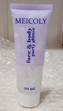 MEICOLY Clear White Body Glitter