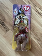 McDonalds 1999 Britannia The Bear Ty Teenie Beanie Baby With Error 1993 Oakbrook