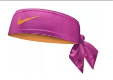Nike Dri-Fit Reversible Head Tie 4.0 Pink/Orange 39" x 2.5"