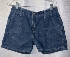 Vintage Levis Red Tab Women s Snap Denim Jean Mom Shorts Size 12 N68
