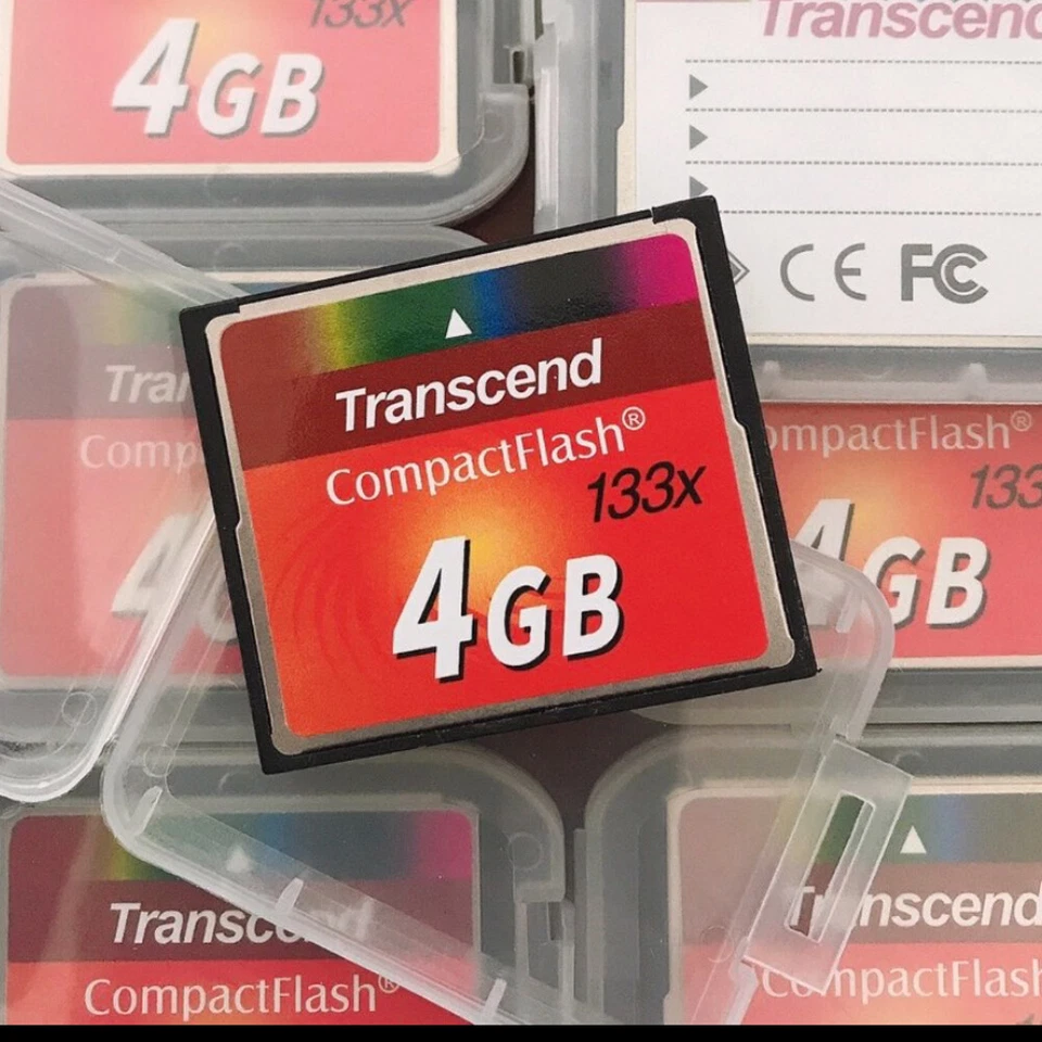 Transcend CF Memory Card 1GB 2GB 4GB 8GB 16GB 32GB 64GB 133x Compact Flash Card - Image 4 of 4