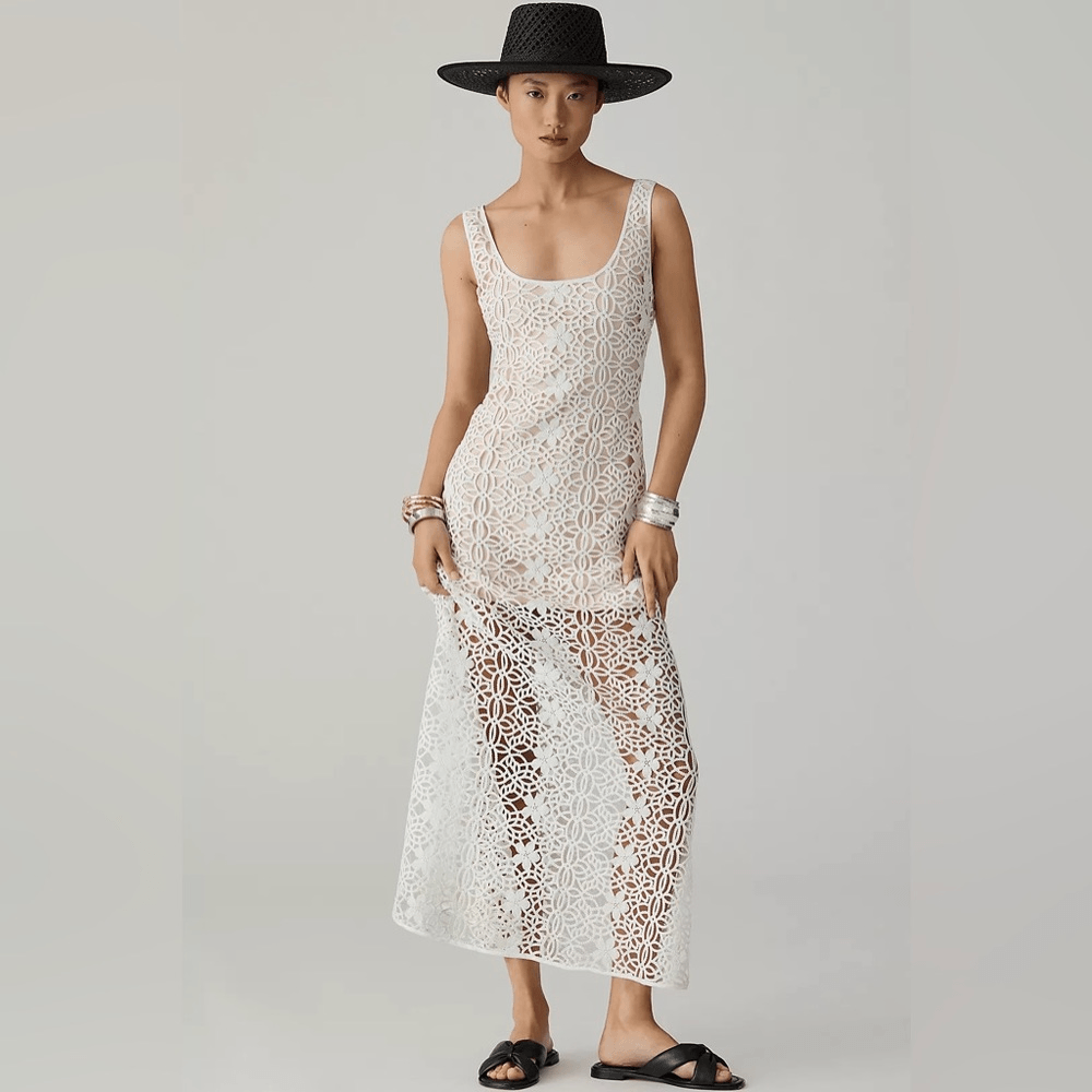 for love and lemons gwen tank dress For Love and Lemons Bridget Beaded Mini in Blue  TrenLend