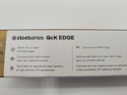 SteelSeries QcK Edge Gaming Mouse Pad - Medium 320mm x 270mm Non-slip - 第 6/7 張圖片