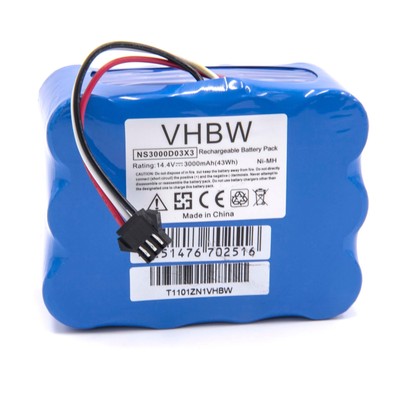 Akku für Samba XR210C 3000mAh 14,4V