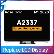 New LCD Screen Display Assembly Rose Gold for MacBook Air 13.3" M1 A2337 2020