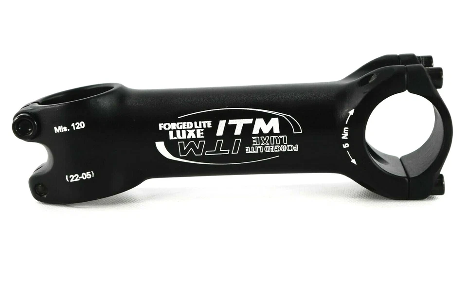 Vástago de bicicleta ITM FORGED LITE aleación 31,8 mm 1 1/8"" +/- ángulo de 5° 120 mm Foto 2 de 4