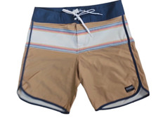 Ezekiel Men's Size 34 Striped Board Shorts Swim Trunks NEW