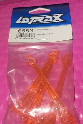 Traxxas 6653 Alias LED Linse – Orange, 4 Stück, Ersatzteil Für RC-Modellautos