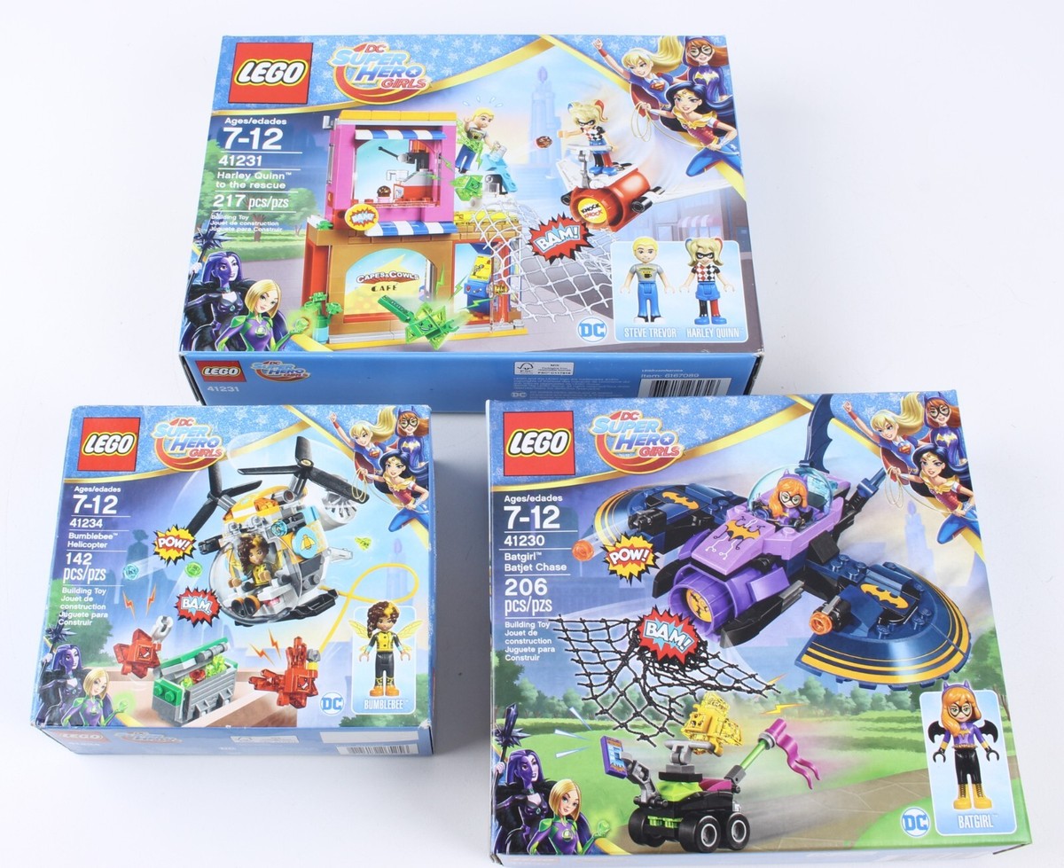 LEGO Batgirl Batjet 41230 Harley Quinn Rescue 41231 Bumblebee - Main Image