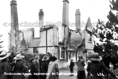Fhj-9 Roughwood House Destroyed By Suffragettes, Chorleywood. Photo