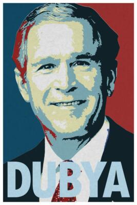 President George W. Bush Dubya Cool Wall Decor Art Print Poster 24x36